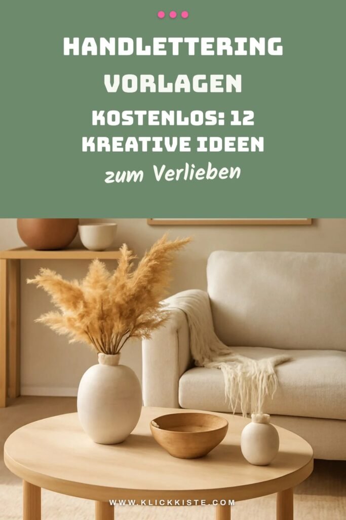 Handlettering Vorlagen Kostenlos: 12 kreative Ideen zum Selbermachen