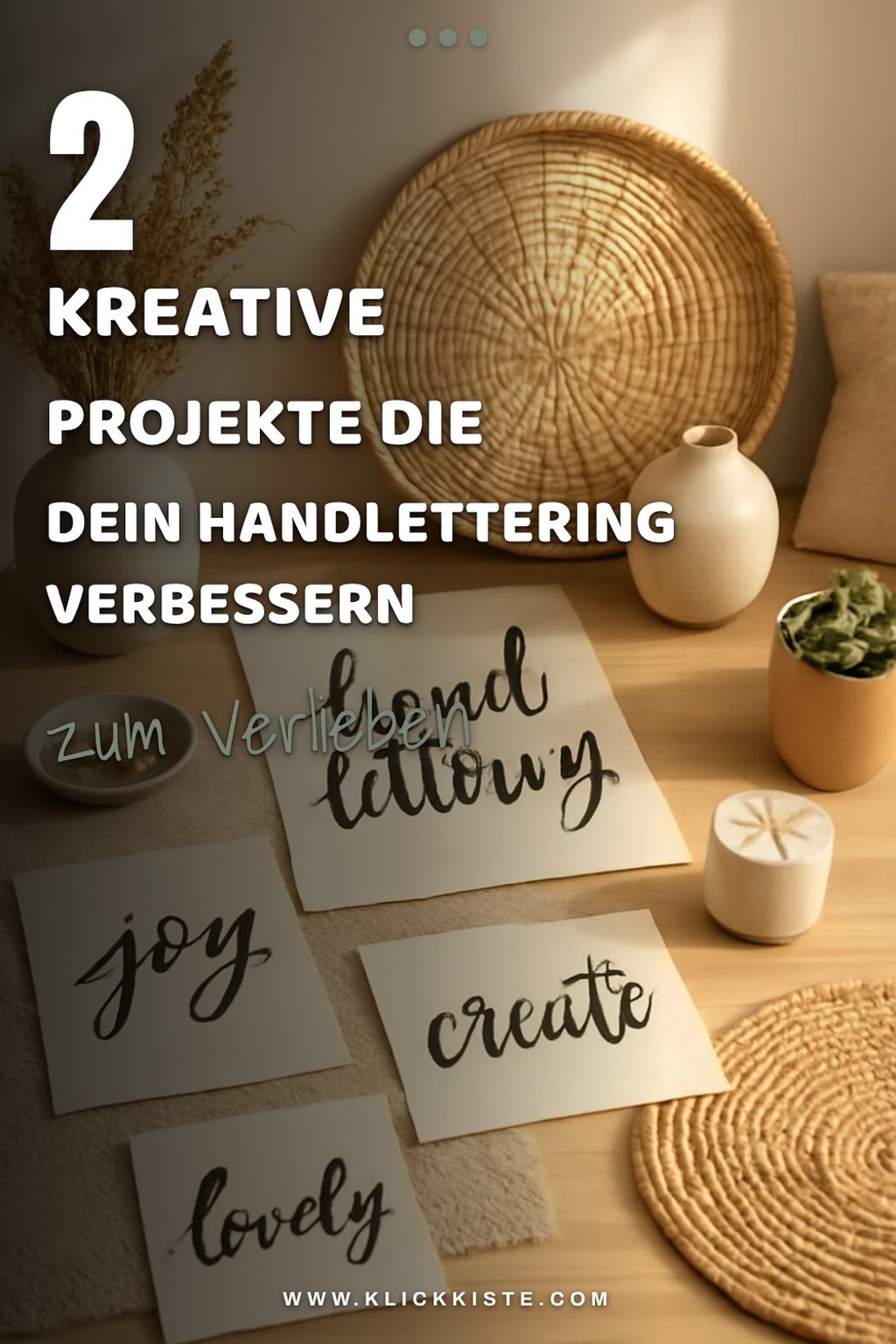 Diese 4 Handlettering-Projekte sind kinderleicht umzusetzen