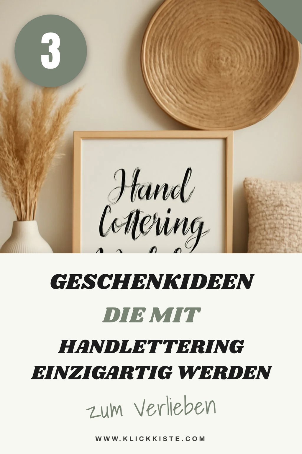 So kreierst du einzigartige Geschenke mit Handlettering