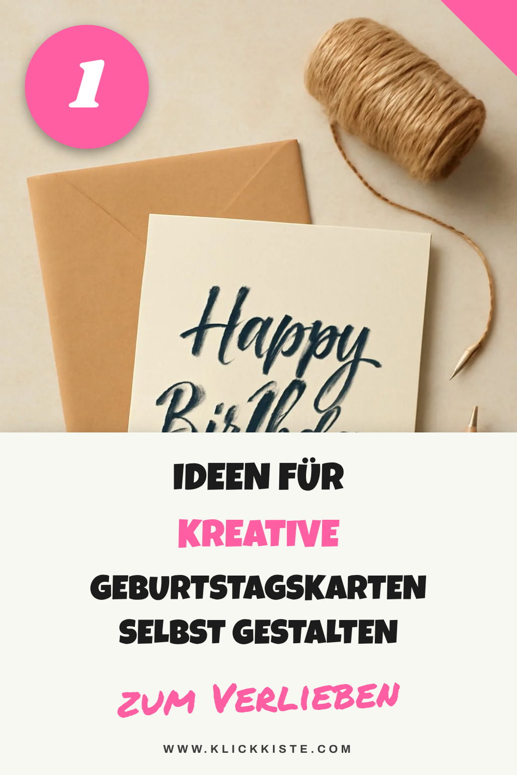So gestaltest du kreative Geburtstagskarten selbst