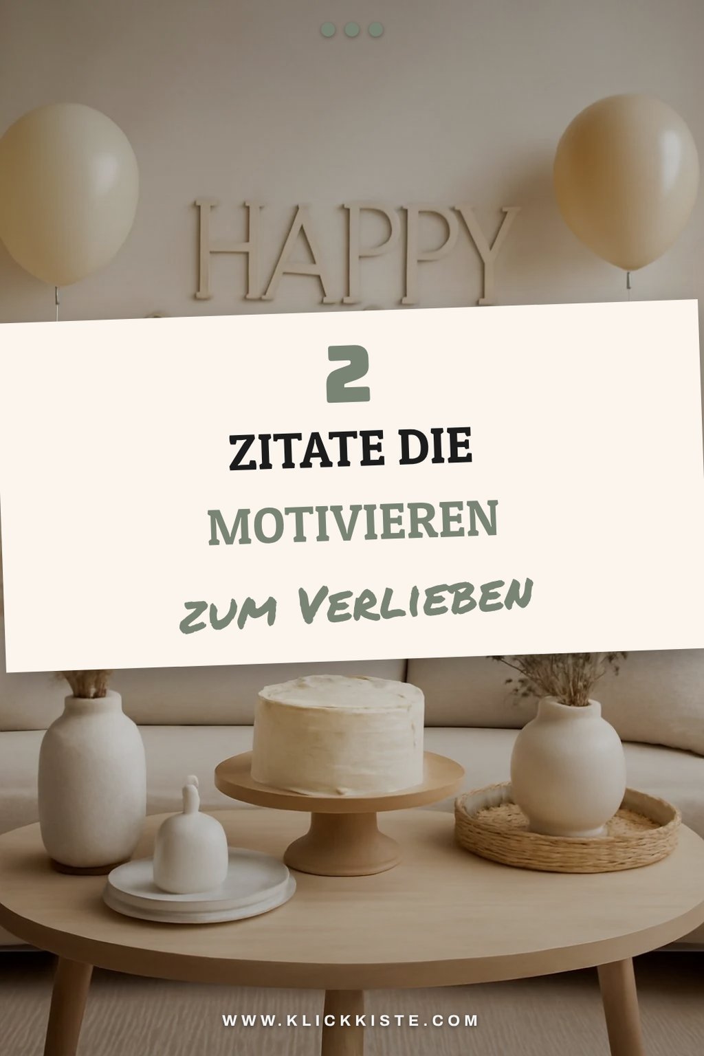 Inspirierende Zitate mit schöner Schrift
