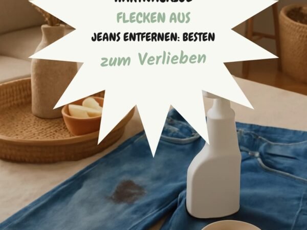 Hartnäckige Flecken aus Jeans Entfernen: Die besten Tipps & Hausmittel