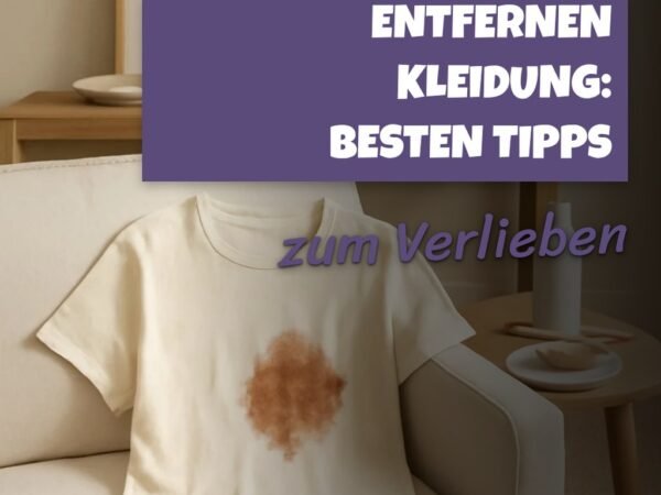 Hartnäckige Flecken Entfernen Kleidung: Die besten Tipps & Hausmittel