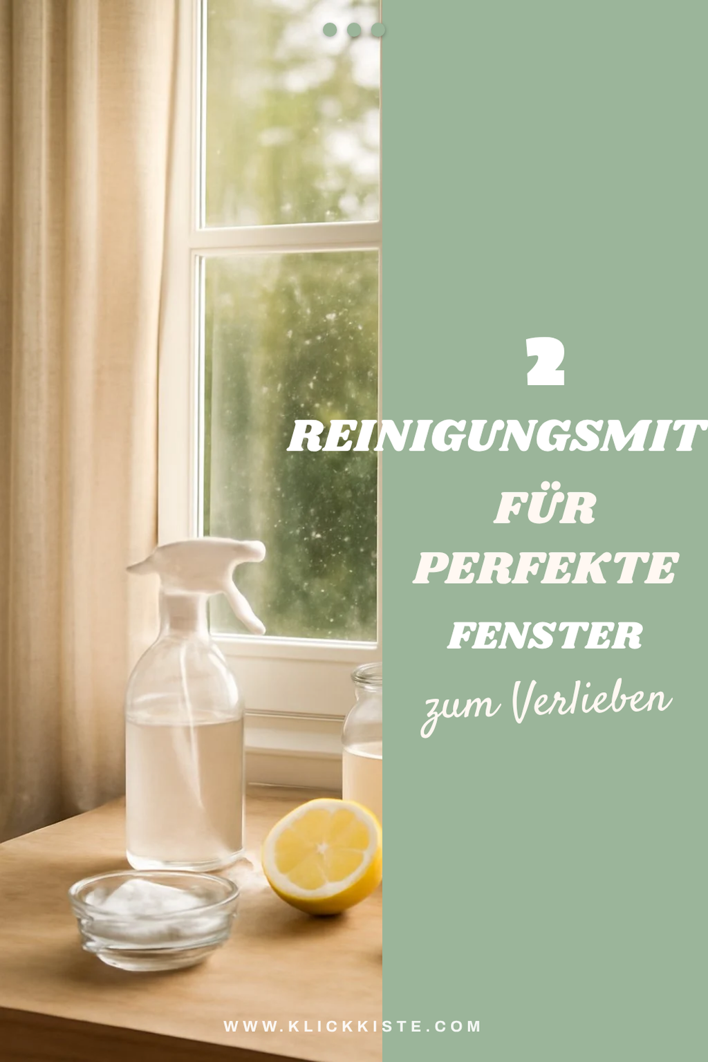 Die besten Reinigungsmittel für Fenster