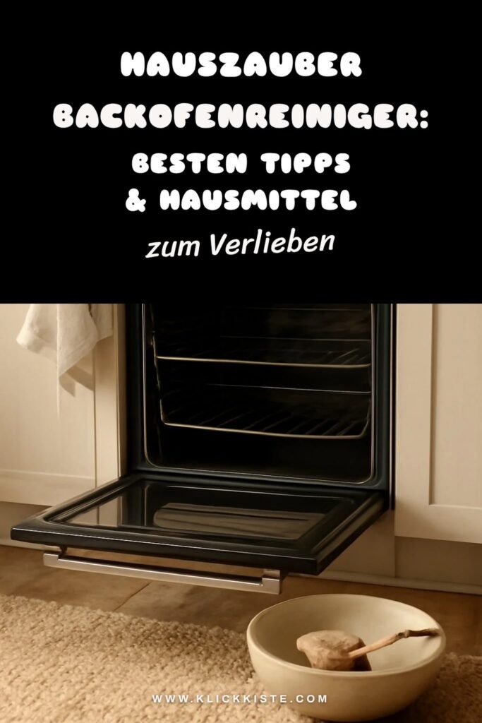 Hauszauber Backofenreiniger: Die besten Tipps & Hausmittel