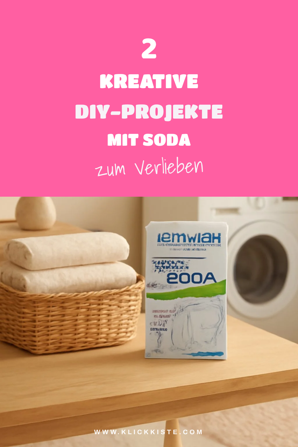 DIY-Projekte mit Heitmann Reine Soda