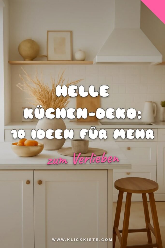 Helle Küchen-Deko: 10 Ideen für mehr Helligkeit + Frische