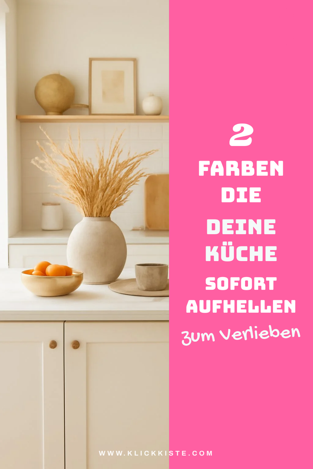 Mit hellen Farben Akzente setzen