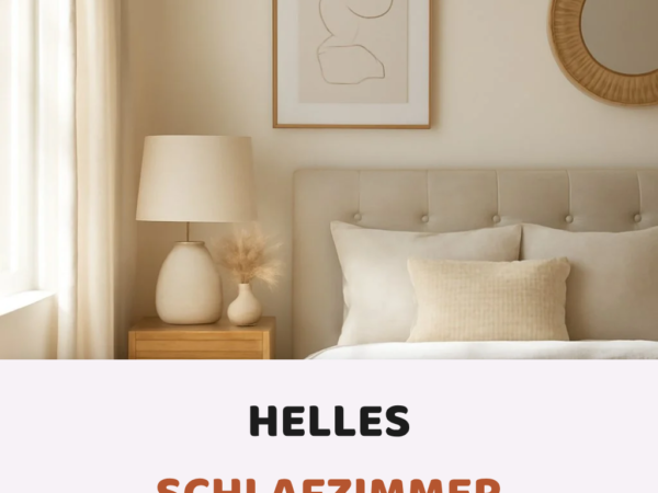 Helles Schlafzimmer dekorieren: 10 Ideen für eine ruhige Atmosphäre