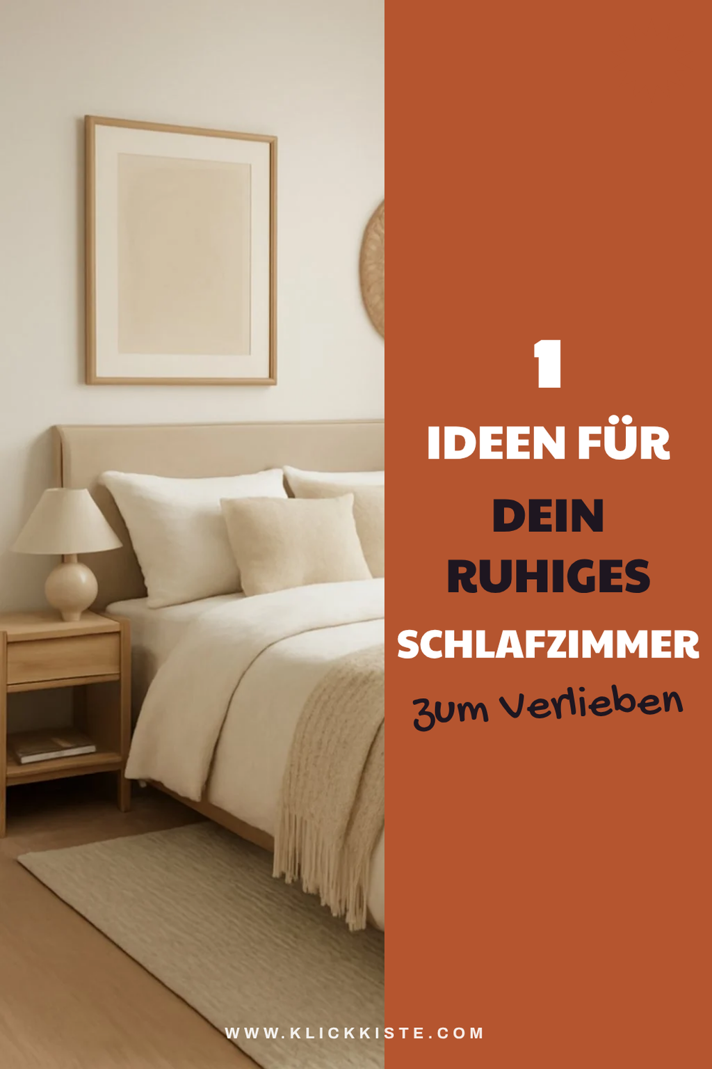 So schaffst du eine ruhige Atmosphäre im Schlafzimmer
