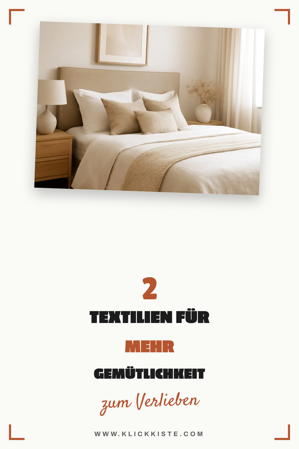 Stimmungsvolle Textilien einsetzen