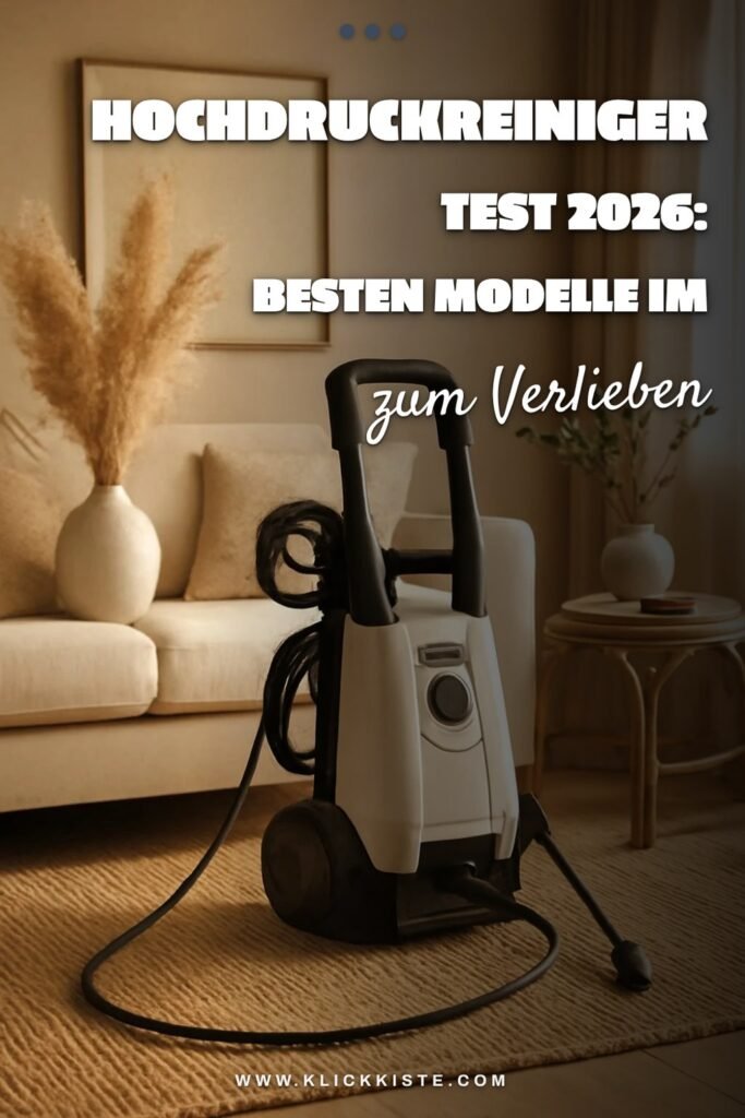 Hochdruckreiniger Test 2026: Die besten Modelle im Vergleich