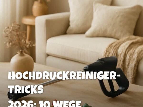 Hochdruckreiniger-Tricks 2026: 10 Wege Zeit im Garten zu sparen