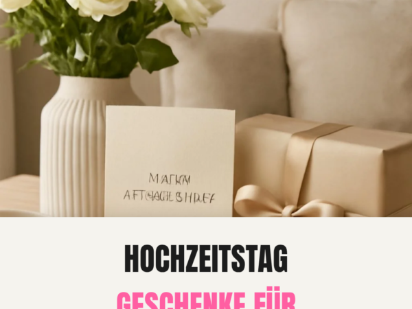 Hochzeitstag Geschenke für Frauen: 15 originelle Ideen für 2026