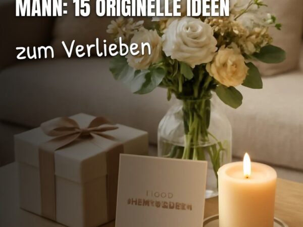 Hochzeitstag Geschenke Mann: 15 originelle Ideen für 2026
