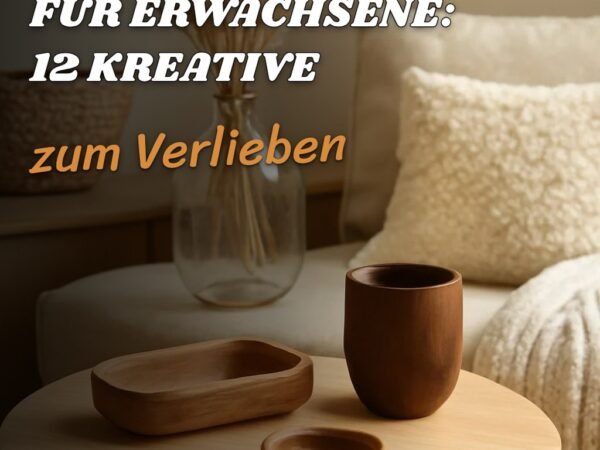 Holz Bastelideen für Erwachsene: 12 kreative Ideen zum Selbermachen
