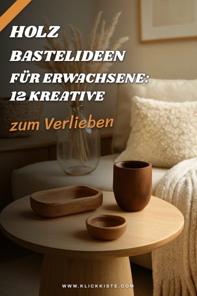 Holz Bastelideen für Erwachsene: 12 kreative Ideen zum Selbermachen