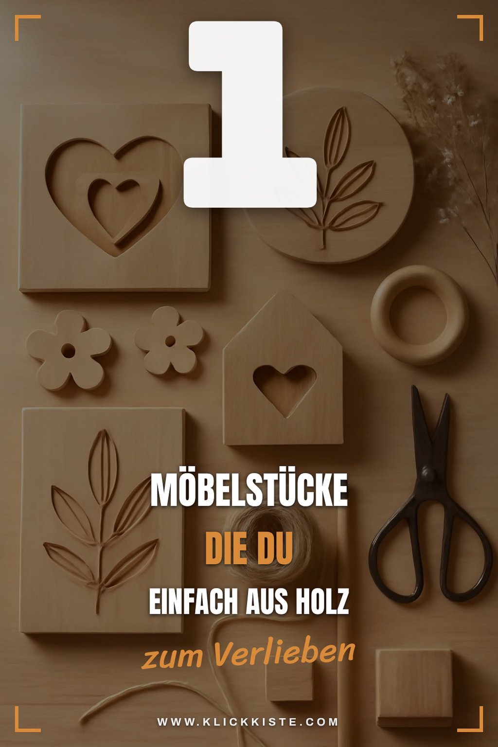 So baust du 4 nützliche Holzmöbel