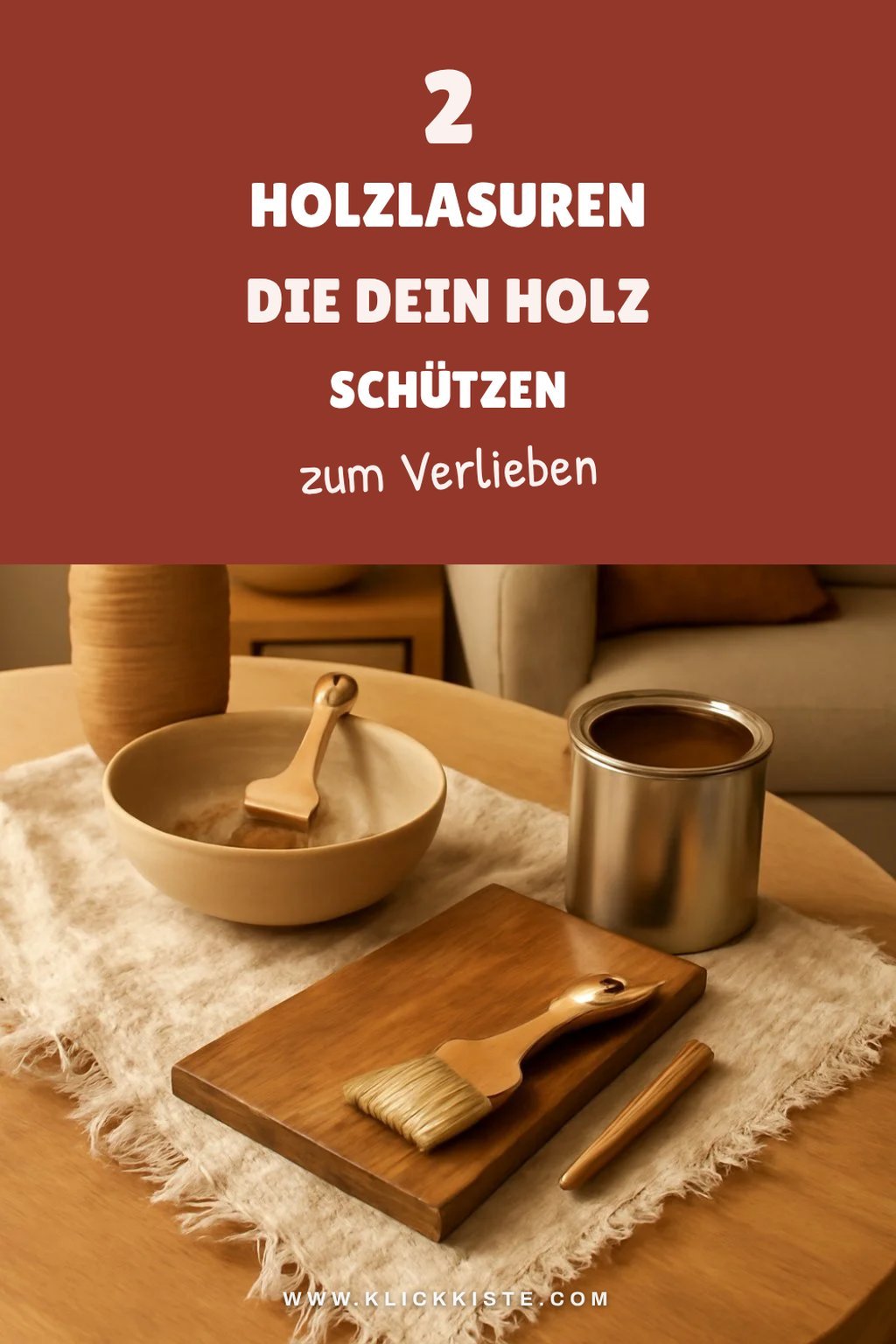 Diese Holzlasuren schützen dein Holz langfristig