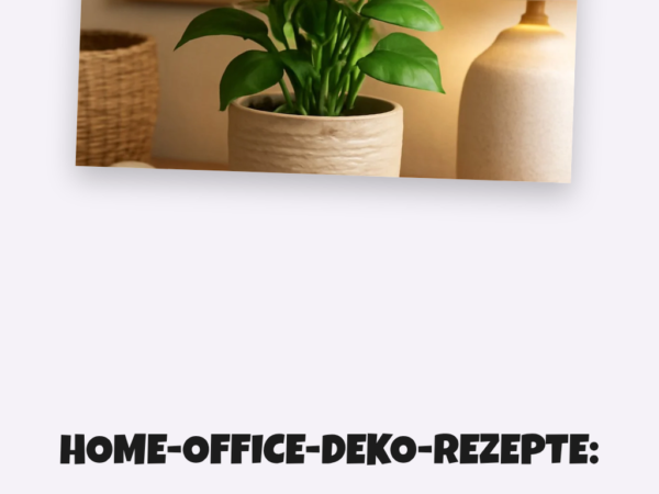 Home-Office-Deko-Rezepte: 11 produktive DIY-Ideen