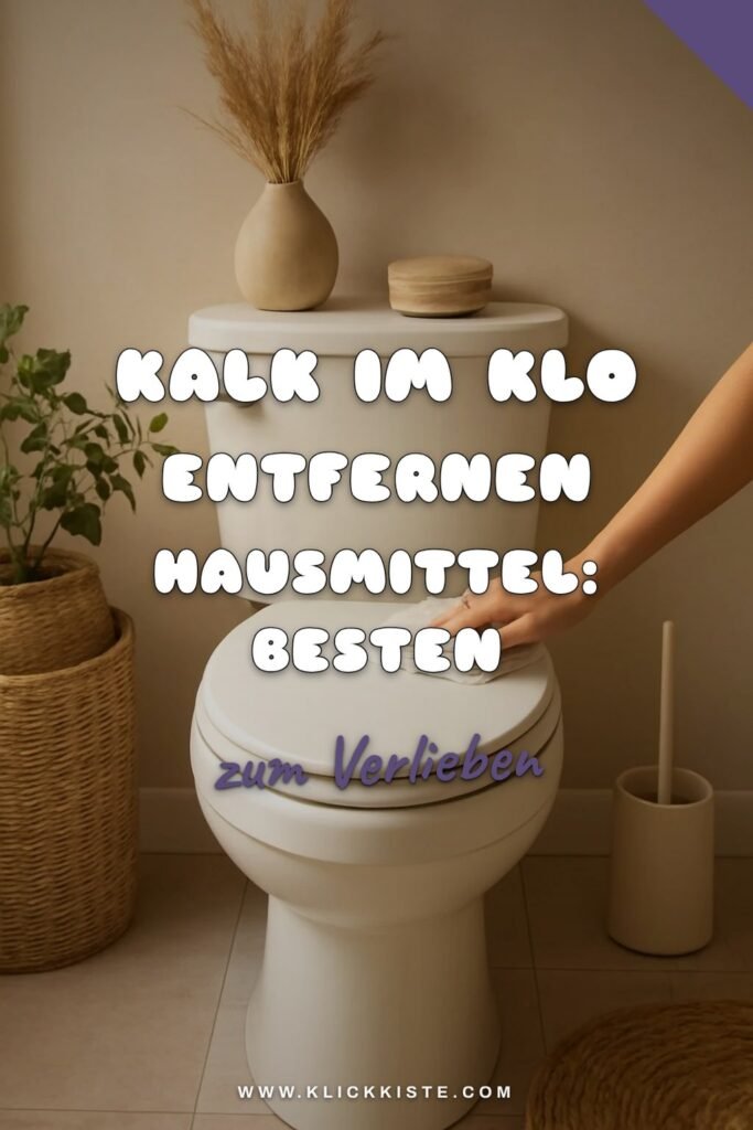 Kalk im Klo Entfernen Hausmittel: Die besten Tipps & Hausmittel