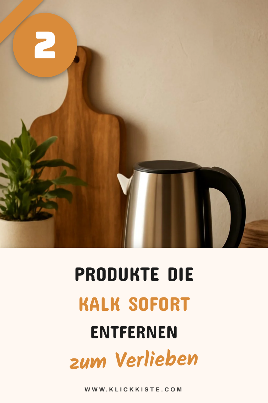 2 innovative Produkte zur Kalkentfernung