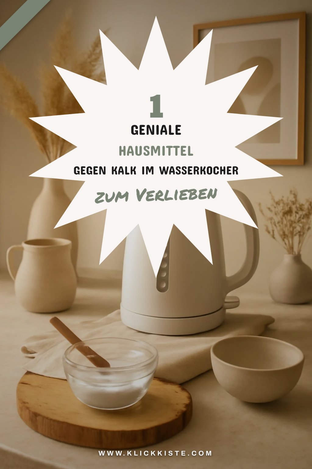 So entfernst du Kalk mit einfachen Hausmitteln