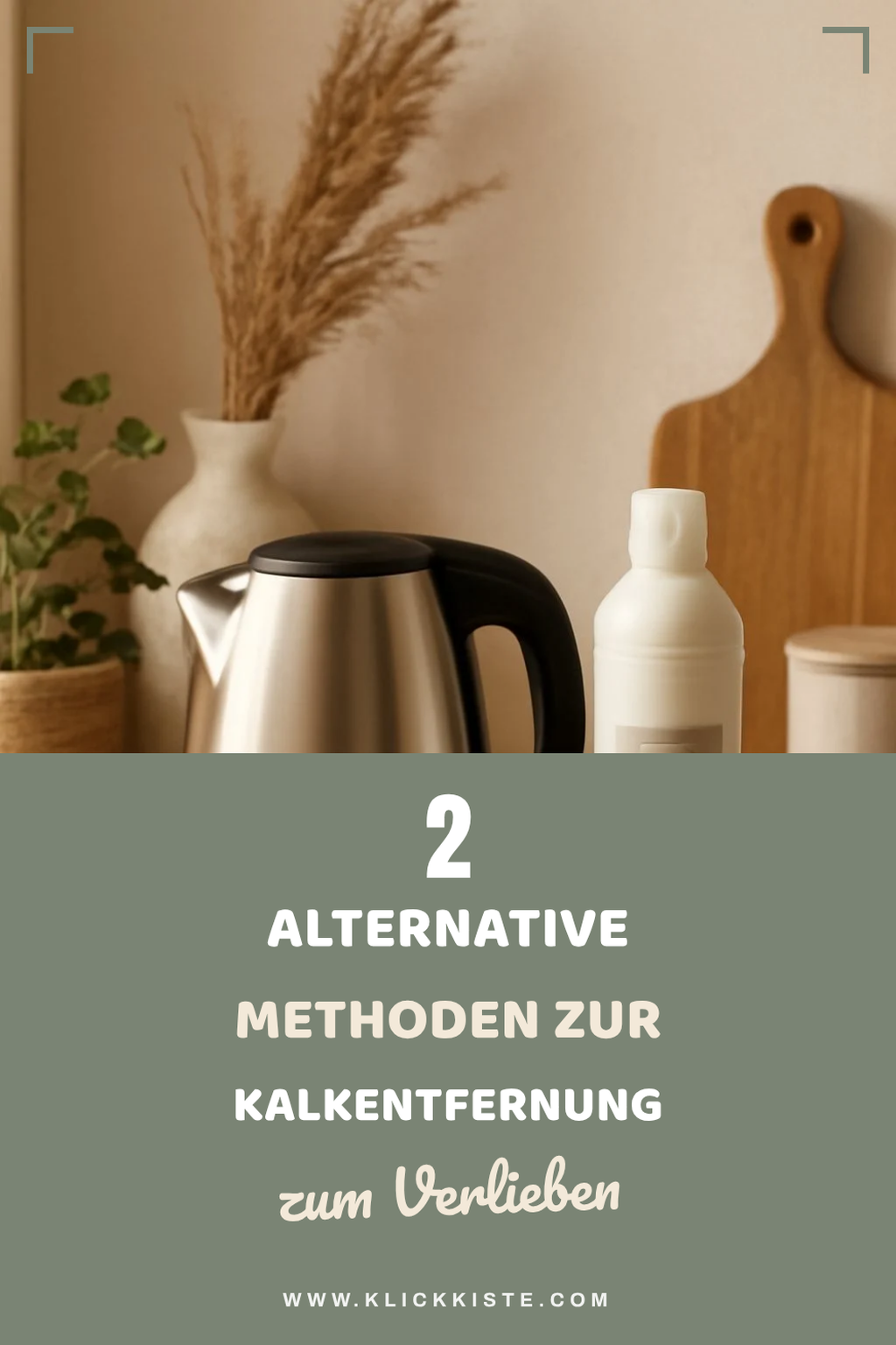 Alternative Methoden zur Kalkentfernung