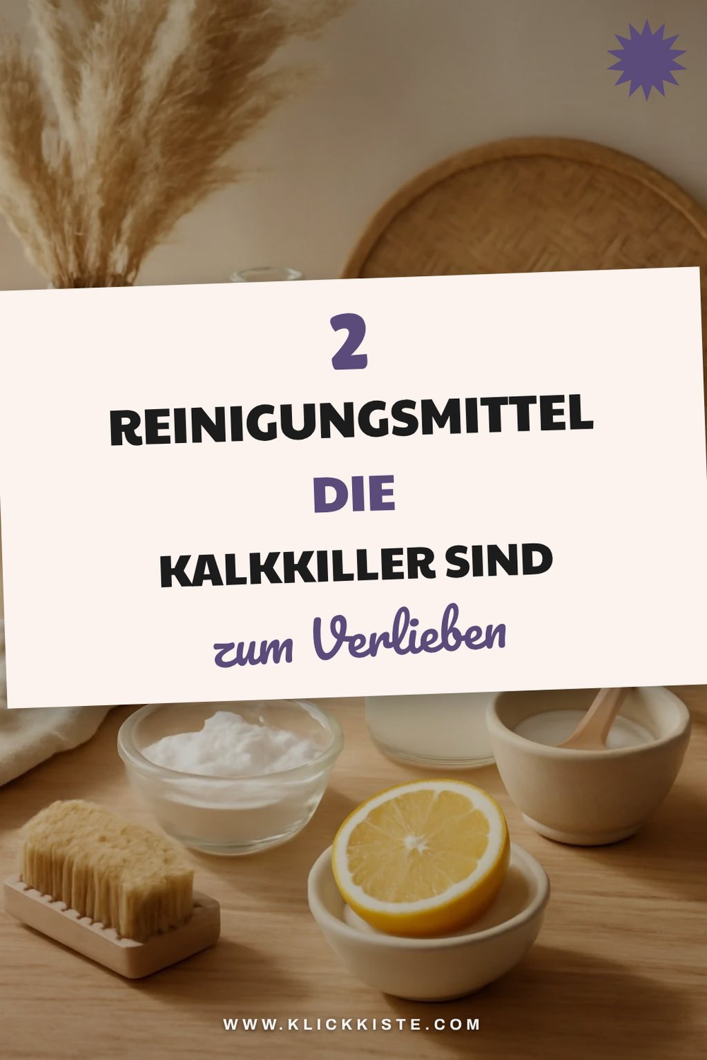 Diese 4 Reinigungsmittel sind wahre Kalkkiller
