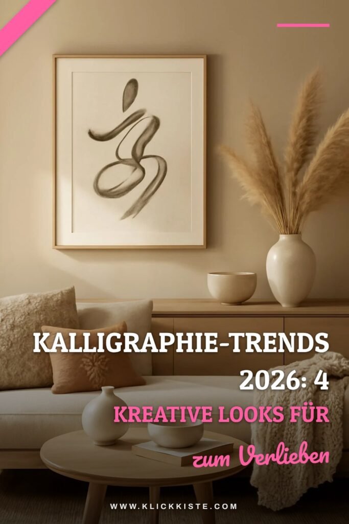 Kalligraphie-Trends 2026: 4 kreative Looks für deinen Sommer-Refresh