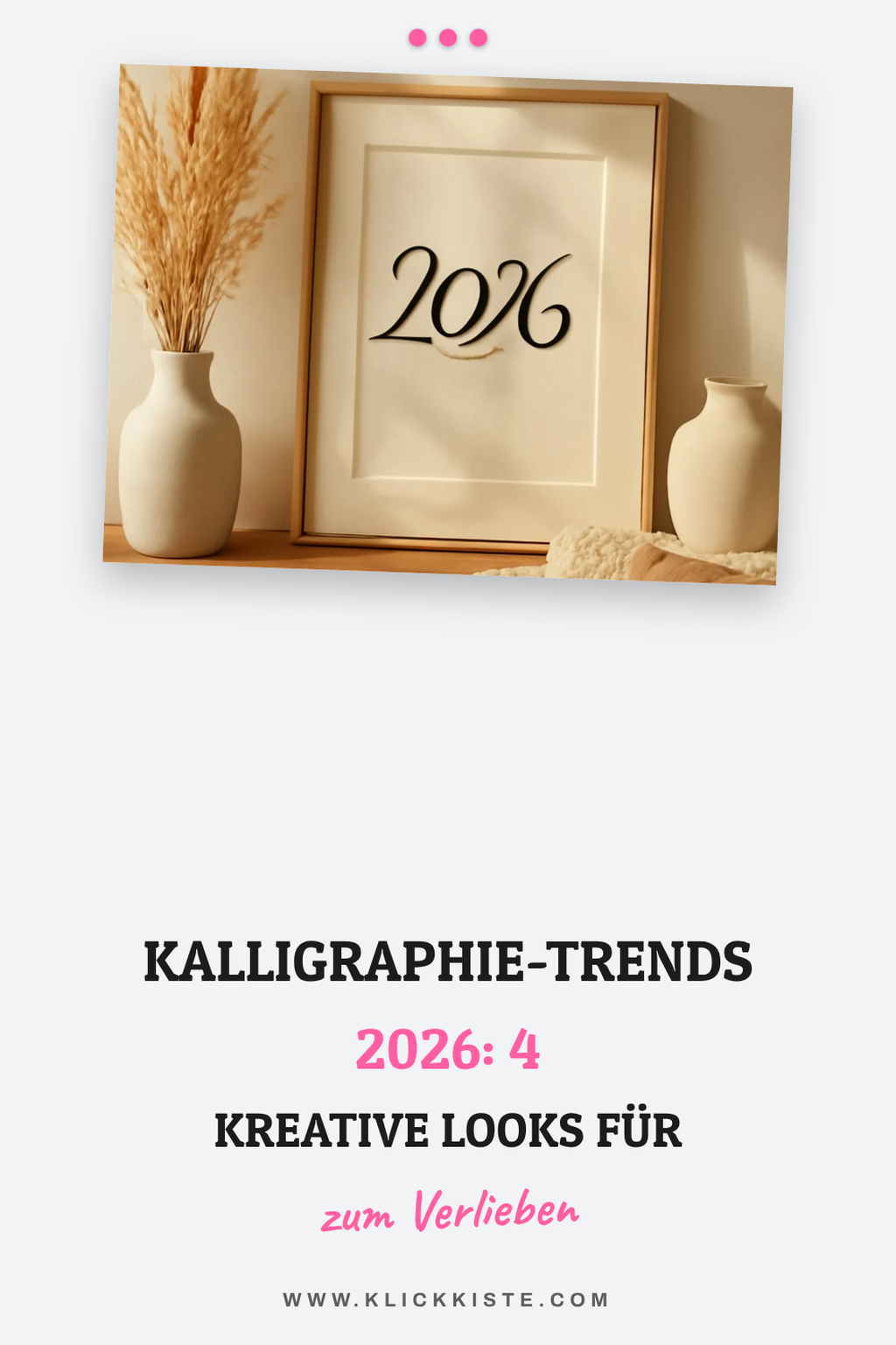 Kalligraphie-Trends 2026: 4 kreative Looks für deinen Sommer-Refresh — Trend-Beispiel