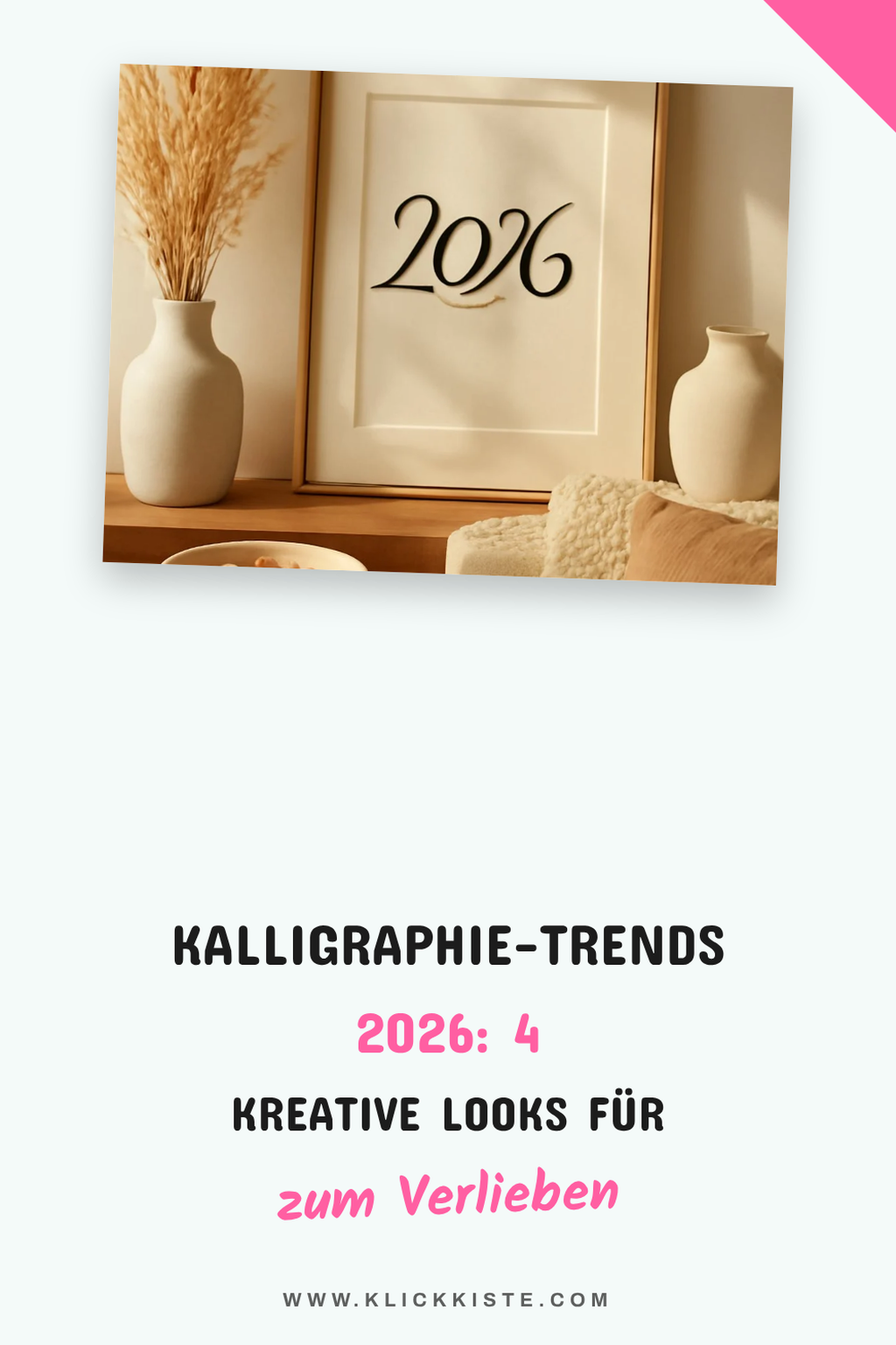 Kalligraphie-Trends 2026: 4 kreative Looks für deinen Sommer-Refresh — Stil-Variante