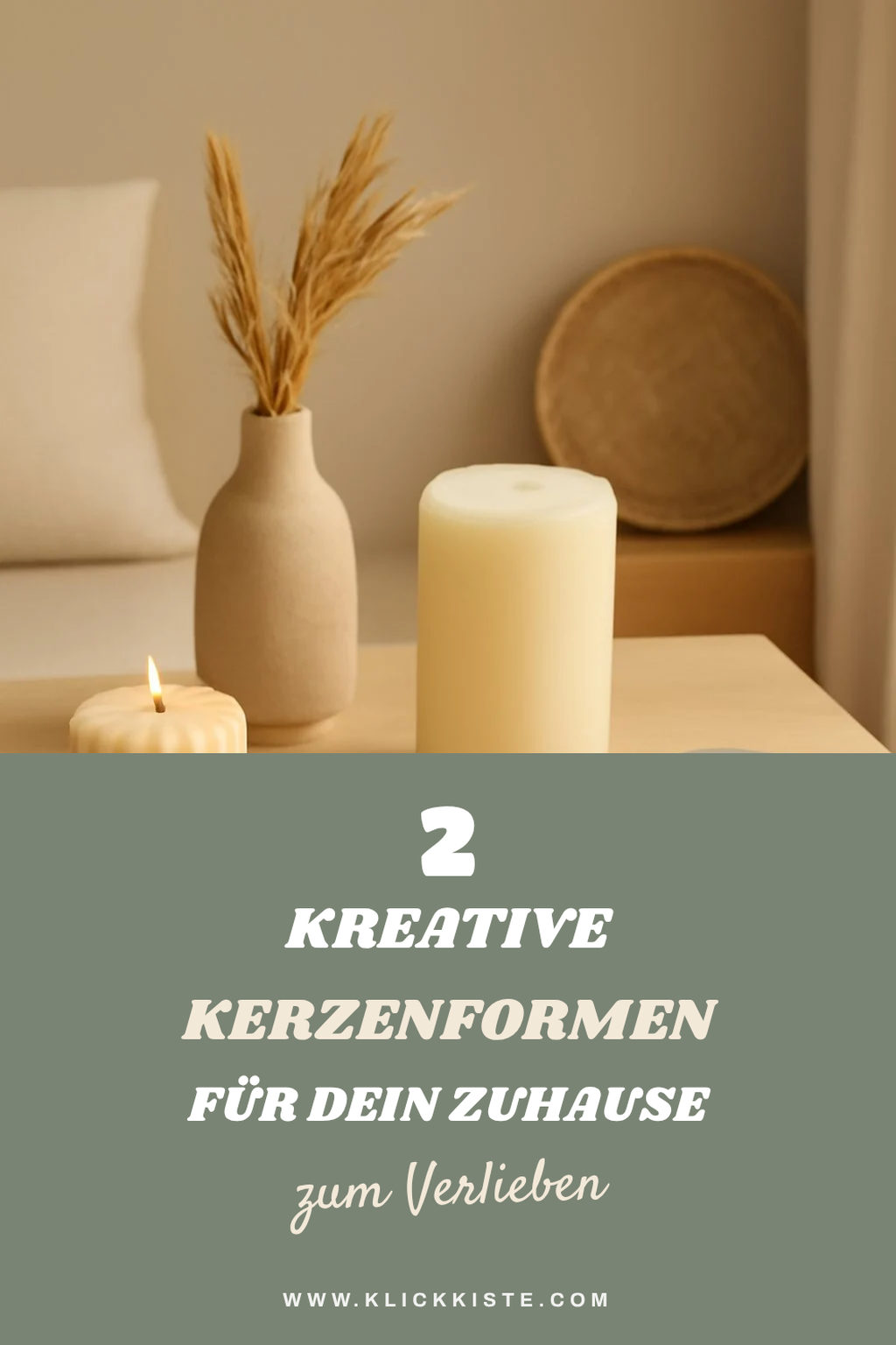 So kreierst du einzigartige Kerzen mit Silikonformen