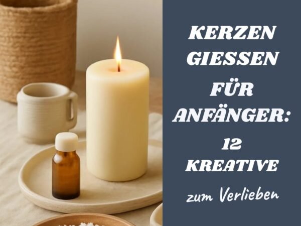 Kerzen Gießen für Anfänger: 12 kreative Ideen zum Selbermachen