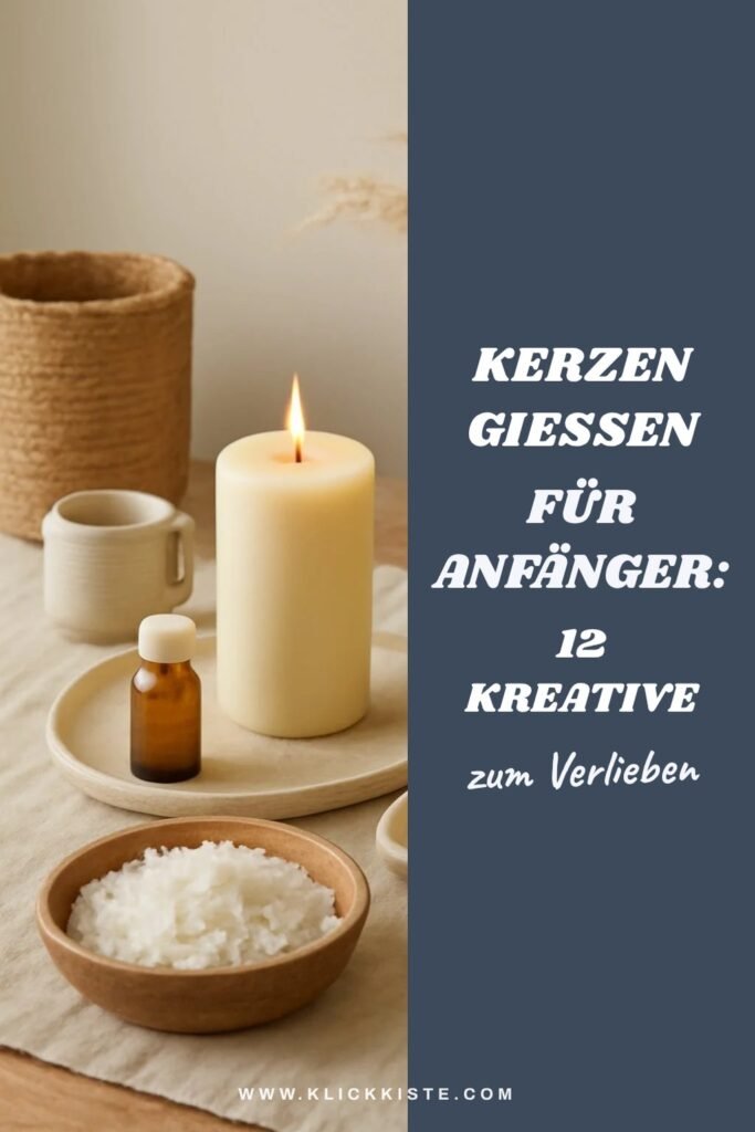 Kerzen Gießen für Anfänger: 12 kreative Ideen zum Selbermachen