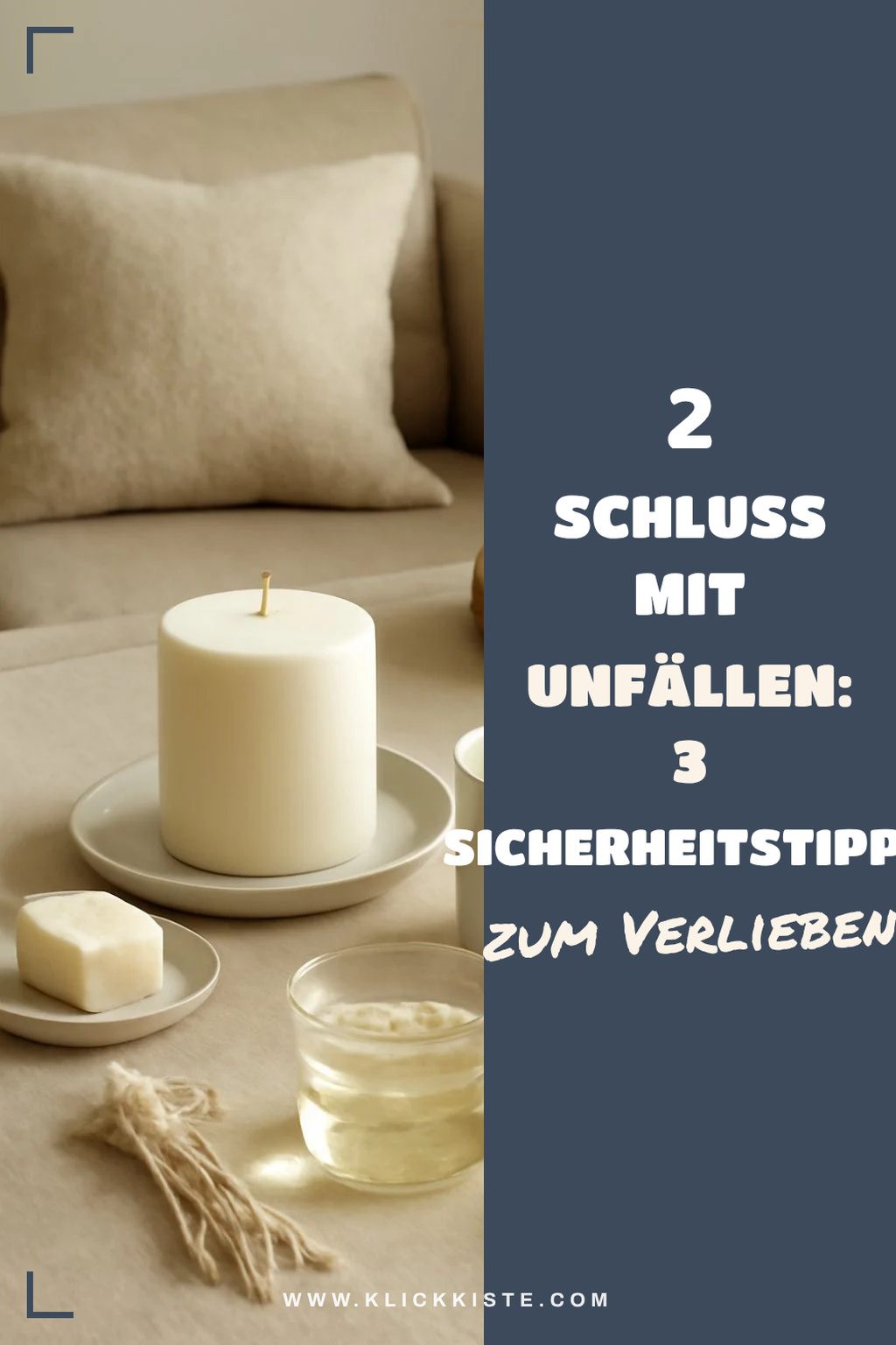 Sicherheitsmaßnahmen beim Kerzen gießen