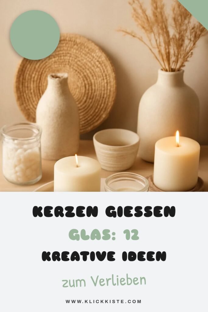 Kerzen Gießen in Glas: 12 kreative Ideen zum Selbermachen