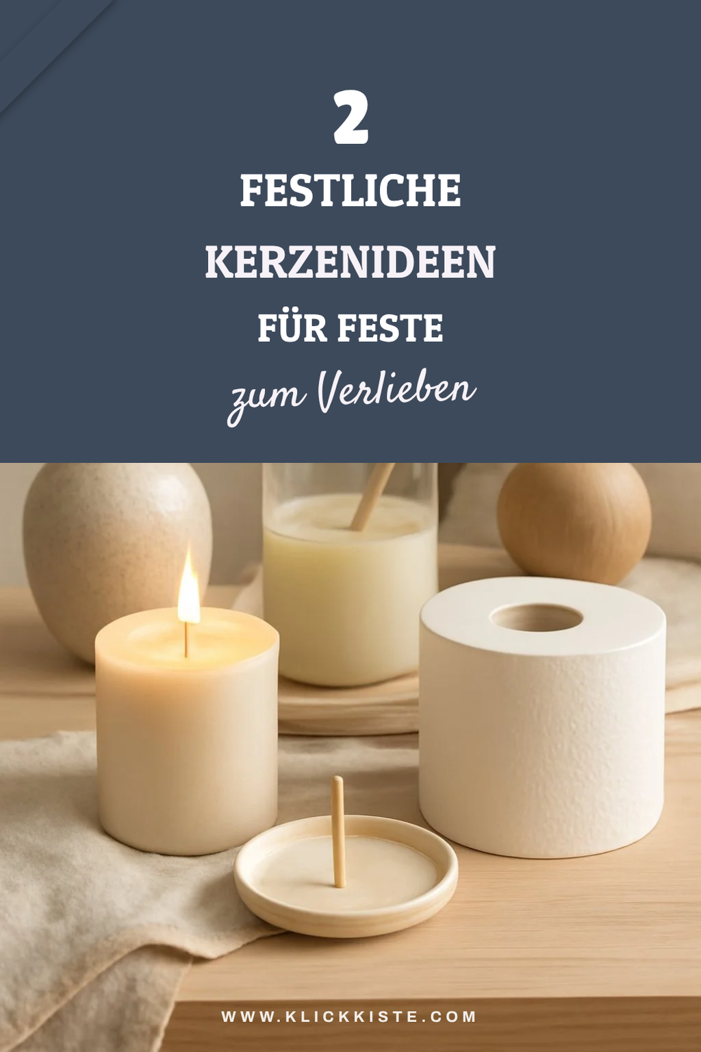 Festliche Kerzen für besondere Anlässe