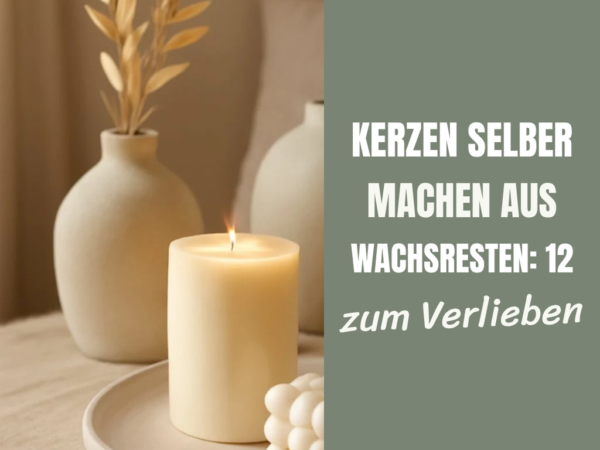Kerzen Selber Machen aus Wachsresten: 12 kreative Ideen zum Selbermachen