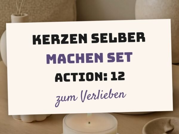 Kerzen Selber Machen Set Action: 12 kreative Ideen zum Selbermachen