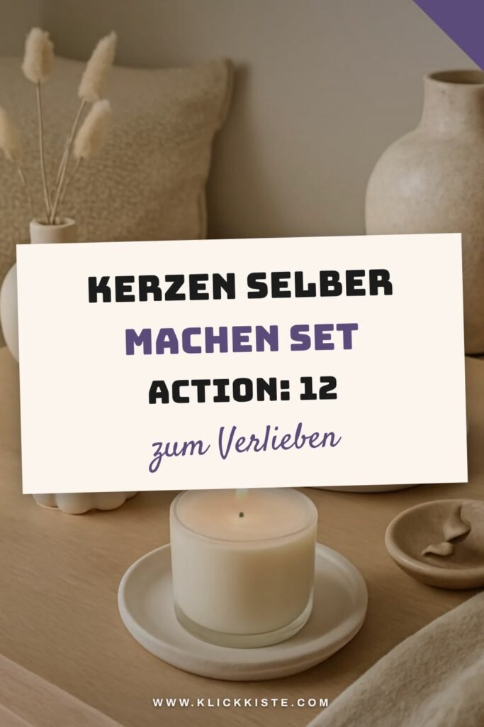 Kerzen Selber Machen Set Action: 12 kreative Ideen zum Selbermachen