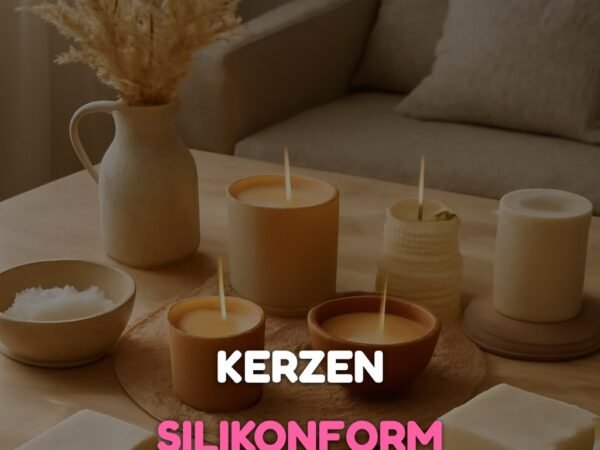 Kerzen Silikonform Set: 12 kreative Ideen zum Selbermachen
