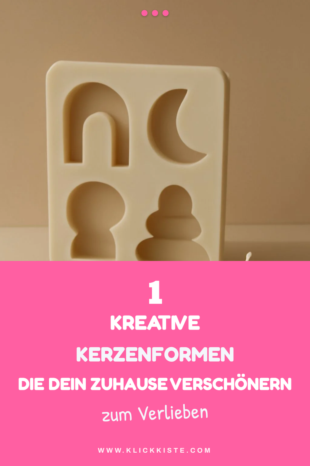 So gestaltest du Kerzen in einzigartigen Formen