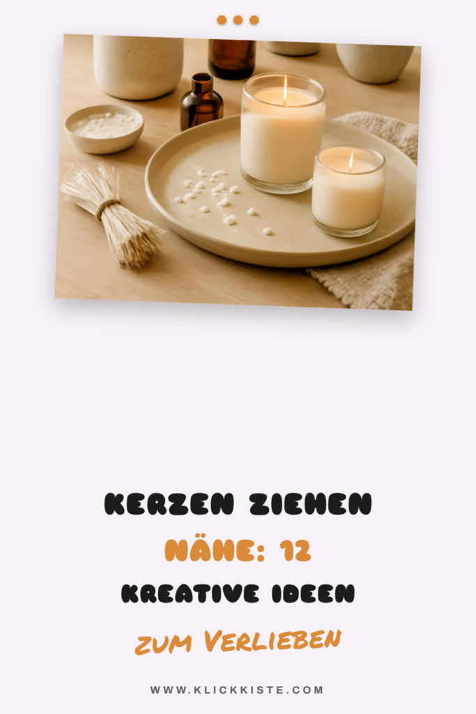 Kerzen Ziehen in der Nähe: 12 kreative Ideen zum Selbermachen