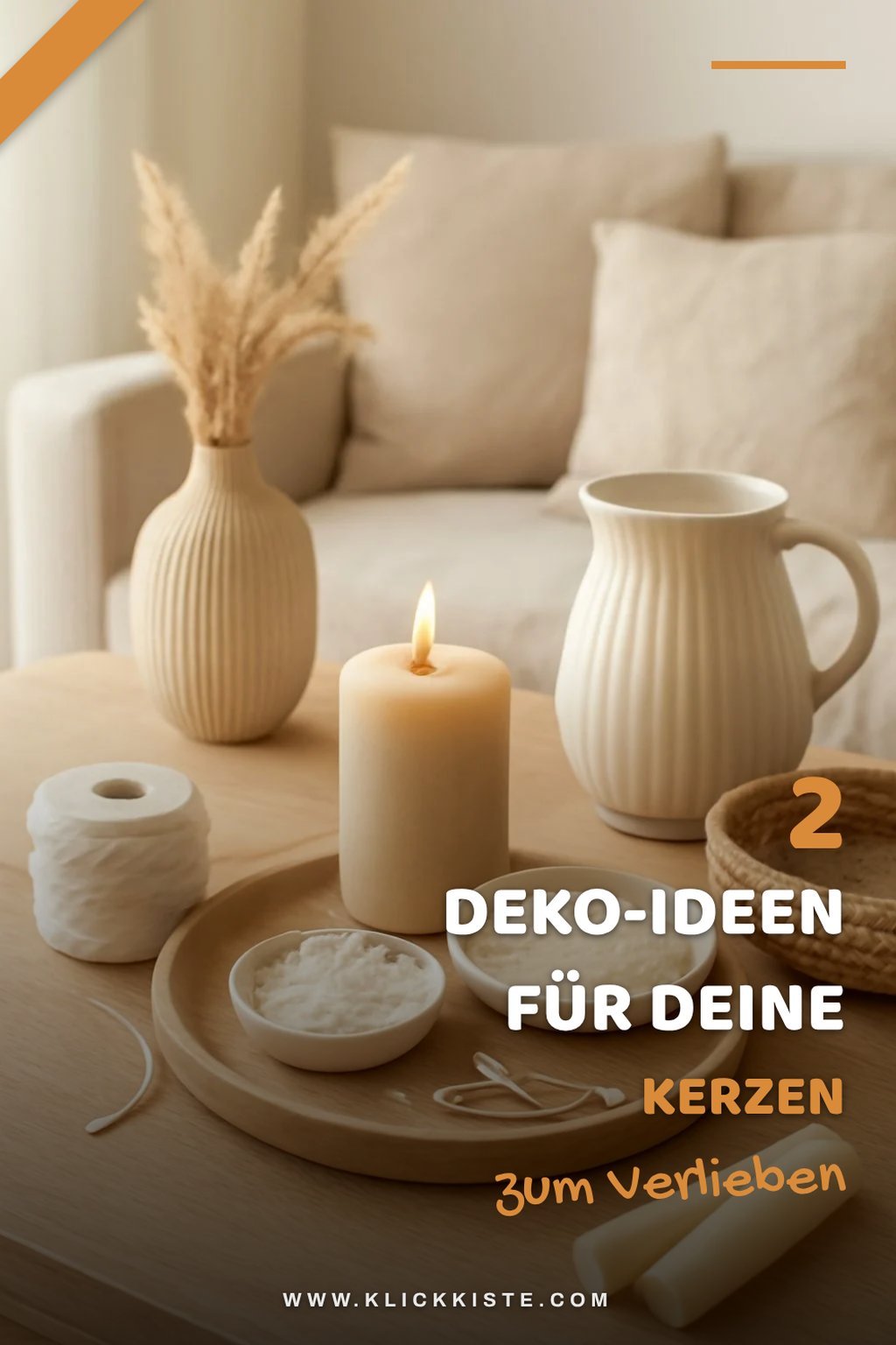 Die besten Deko-Ideen für Kerzen