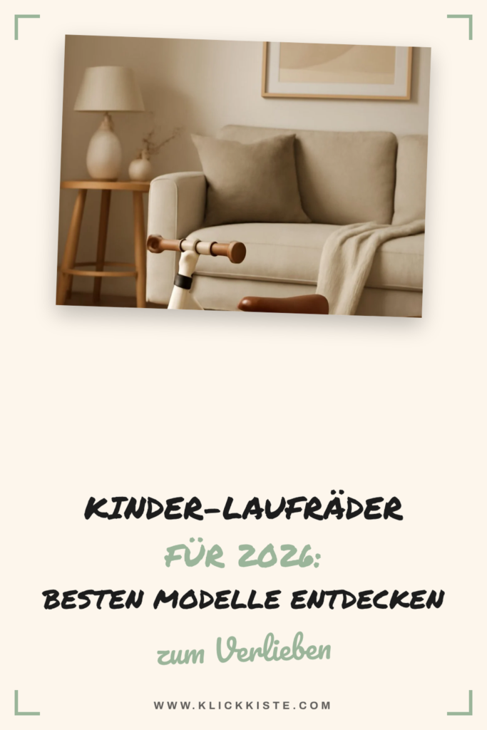 Kinder-Laufräder für 2026: Die besten Modelle entdecken