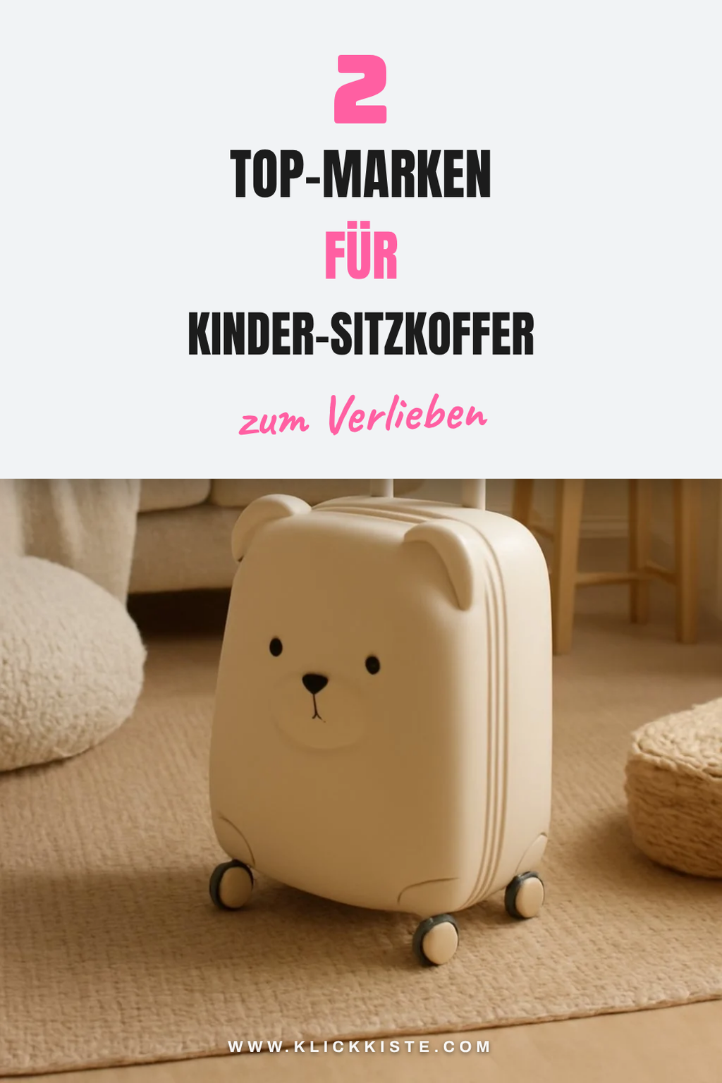Beliebte Marken für Kinder-Sitzkoffer