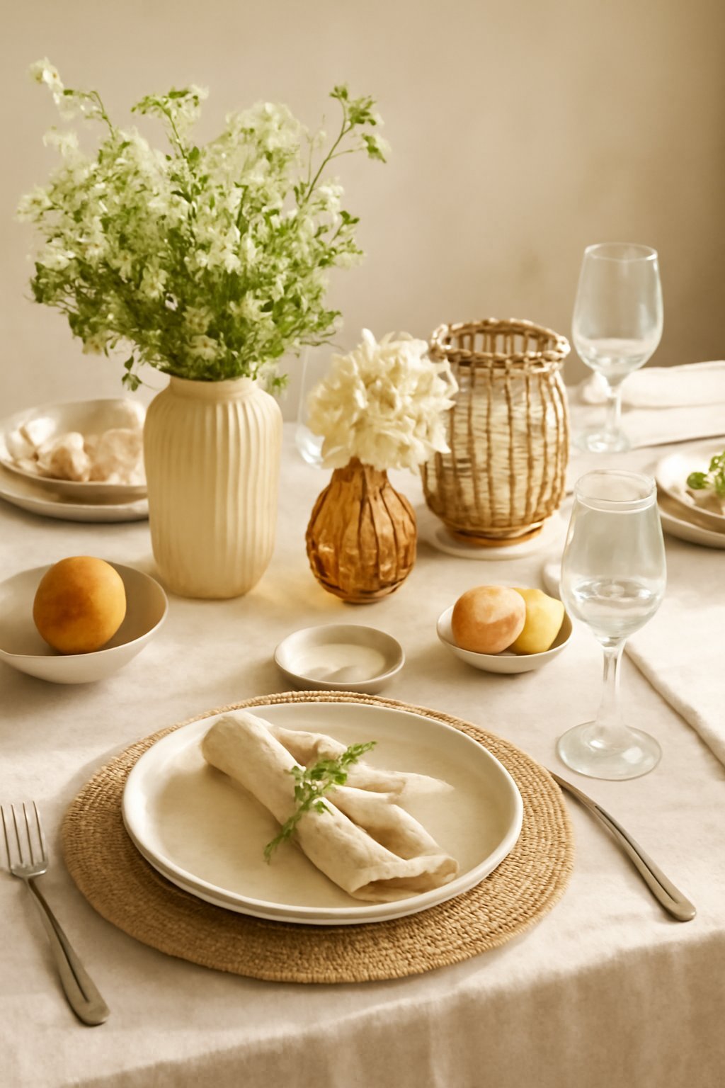 Sommer-Tischdeko: 6 elegante Ideen für Brunch + Dinner — Sommer-Tischdeko elegante