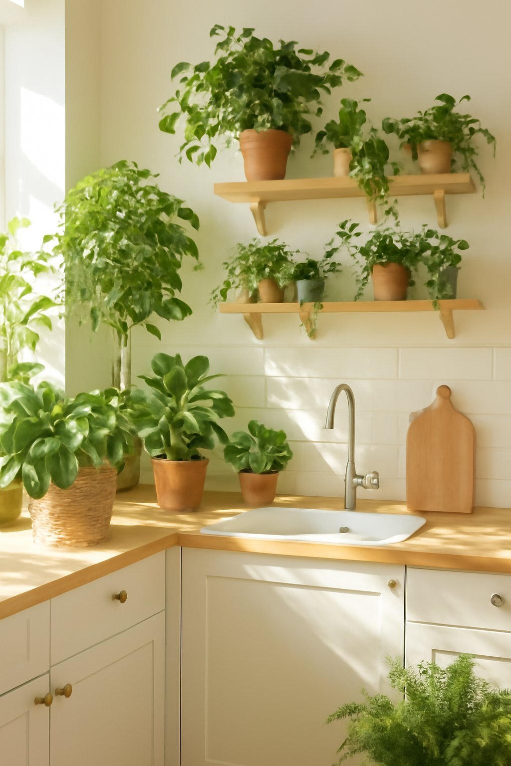 Helle Küchen-Deko: 10 Ideen für mehr Helligkeit + Frische
