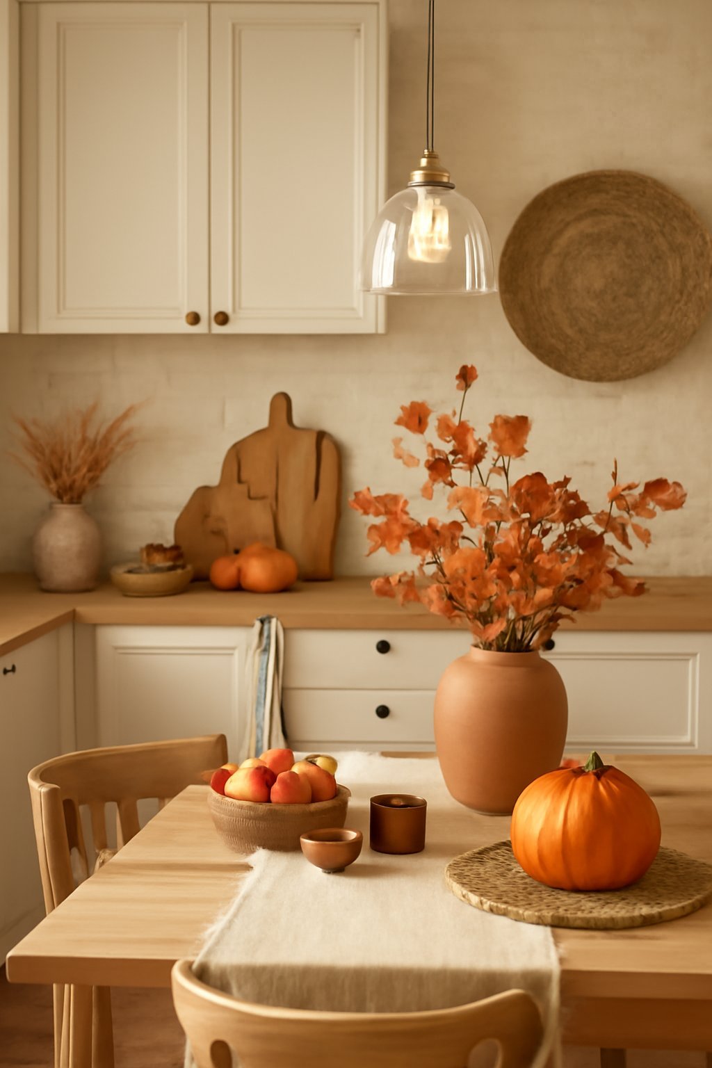 10 Herbst-Deko-Ideen für Küche + Esszimmer